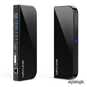 �y���������zUSB3.0 �h�b�L���O�X�e�[�V�������u�� Windows/Mac�Ή� �f���A�����j�^�[ 2K@60 HDMI DVI VGA (DVI to VGA�A�_�v�^�[) �|�[�g �M�K�r�b�g �C�[�T�l�b�g USB3.0 �|�[�gx2 USB 2.0 �|�[�gx4 �������o