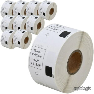 �y���������zDK-1220 �u���U�[ �݊� ���x�� 10���[���Z�b�g brother QL-700 / QL-800 / QL-820NWB ����