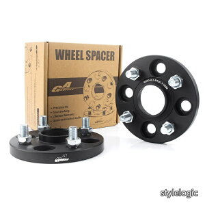 �y���������z�b�����C�h�g���b�h�X�y�[�T�[ PCD100 4H ���a56.1 M12XP1.5 ����15mm ���C�g���n�u�����O��� �}�b�g�u���b�N�y2���Z�b�g�z