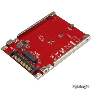 �y���������zM.2 - U.2�ϊ��A�_�v�^/M.2 PCIe NVMe SSD�Ή�/PCI Express M.2�h���C�u - 2.5�C���`U.2(SFF-8639)�z�X�g�A�_�v�^/M.2 SSD�ϊ�(���b�h) U2M2E125