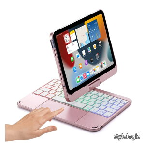 �y���������ziPad Mini 6 iPad mini A17 Pro �L�[�{�[�h �^�b�`�p�b�h���� �o�b�N���C�g�t�� iPad mini ��7/6���� �J�o�[ �g���b�N�p�b�h �L�[�{�[�h�t�� �A�C�p�b�h iPad mini6 �L�[�{�[�h�P�[�X ���[�Y��