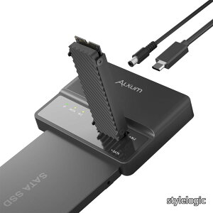 �y���������zPCIE NVME M.2��SATA ���Ή� �O�t��SSD�P�[�X-10Gbps�����]�� USB C 3.2 �P�[�XUSAP&TRIM���T�|�[�g �H��s�v�̃C���X�g�[�� 2230/2242/2260/2280 M.2��2.5 / 3.5 SATA HDD/SSD �ɑΉ�