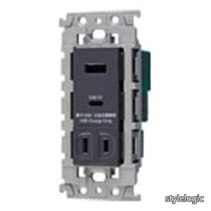 �y���������z�A�h�o���X�V���[�Y�����[�d�pUSB�R���Z���g2�|�[�g 18W USB-A�EC ���t�R���Z���g�t �O���[ WTL147740H