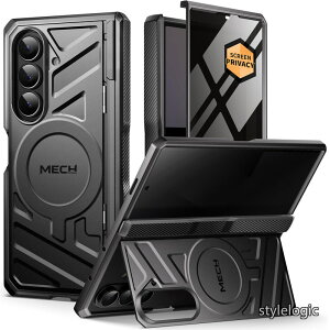 �y���������zfor Galaxy Z Fold 7 �P�[�X�v���C�o�V�[ �X�N���[�� �v���e�N�^�[�A[MagSafe �ƌ݊���] �A���`�X�p�CZ7 �d�b�P�[�X�ASamsung Z Fold 7 2025 �p�̓����X�^���h���x���g�N���b�v���q���W�J�o�[