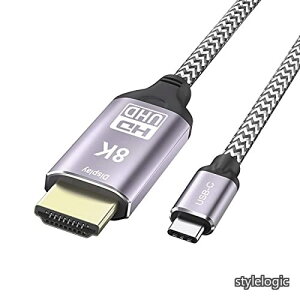 �y���������z2.0�f�B�X�v���C���j�^�[�P�[�u���R�l�N�^1.8M����USB4 USB-C�^�C�vC�\�[�X