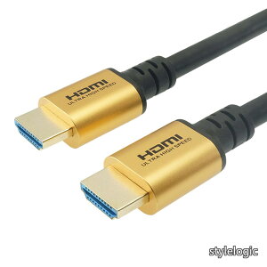 �y���������zUltra High Speed HDMI�P�[�u�� �F�ؕi 5m 8K/60p 4K/120p 48Gbps HDMI 2.1 HDR �S�[���h HDM50-649GD