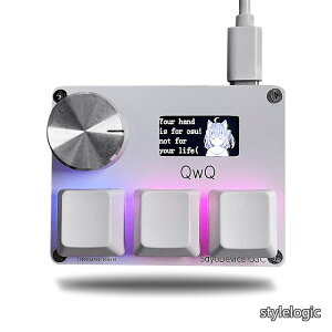 �y���������zSayoDevice OSU O3C ���s�b�h�g���K�[ �z�[���X�C�b�` ���C���j�A�X�C�b�` �L�[�{�[�h �m�u�ƃX�N���[���t�� �R�s�[�y�[�X�g/�V���b�g�J�b�g/�}�N���z�b�g�X���b�v�~�j�L�[�p�b�h
