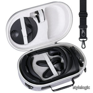 �y���������z��p���[�P�[�X�z�݊��i Meta Quest 3/Quest Pro VR�w�b�h�Z�b�g �X�[�c�P�[�X ����Ռ��ɋ��� �A�b�V���z���C�g�i�P�[�X�̂݁j