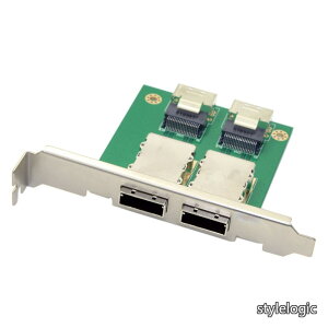 �y���������z�f���A�� �|�[�g Mini SAS SFF-8088 ���� SAS 36Pin SFF-8087 PCBA ���X �A�_�v�^ (PCI �u���P�b�g�t��)