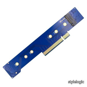 �y���������z�f���A�� 2X NVME M.2 SSD - PCIE Express Gen4 X8 X16 RAID �J�[�h VROC Raid0 �n�C�p�[�A�_�v�^�[�B