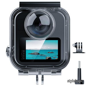 �y���������zGoPro Max2 �Ή� �h���P�[�X �ی�P�[�X �ی�J�o�[ GoPro Max 2 �Ή� �A�N�Z�T���[ �A�N�V�����J���� 60m �_�C�r���O ���j �N���A