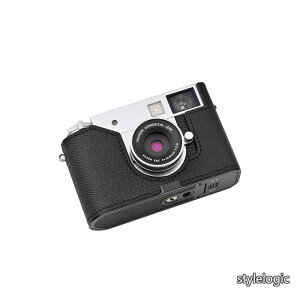 �y���������zhandmade �Ή� Fuji x-half/Fuji x-half ��p �J�����P�[�X �J�����J�o�[ �J�����o�b�O �{�v ���w���v�{��+���^���x�[�X�v���[�g (Black)