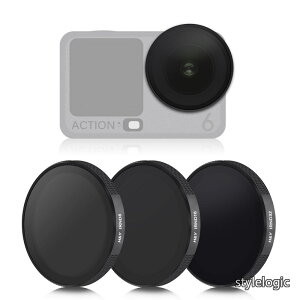 �y���������zOSMO ACTION 6 �p ND�t�B���^�[ ND8 ND16 ND32 3���Z�b�g DJI �I�Y�� �A�N�V���� �Ή� �����t�B���^�[ �ѓd�h�~ �h�� ���� �h�� DJI-A6NK