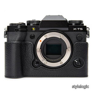 �y���������z���g���Ȗ{�v����̃n�[�t�P�[�X�J�����ی�J�o�[ Fujifilm Fuji XT5 X-T5��p (Black)