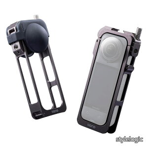 �y���������zInsta360 X5�p �J�����P�[�W �A���~������ ���@�\�g���t���[�� �ی�P�[�X �y��65g �c���B�e�Ή� 1/4�l�W���E�R�[���h�V���[�EGoPro���C�}�E���g�Ή�
