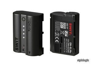 �y���������zEN-EL15c SWIT ���{���v���~�A�Z���̗p USB-C�[�d �j�R���iNicon�jZR/Z5/Z5 II/Z6/Z6 II/Z6 III/Z7/Z7 II/Z8/Zf/D500/D610/D750/D780/D810/D810A/D850/D7200/D7500�ɑΉ�