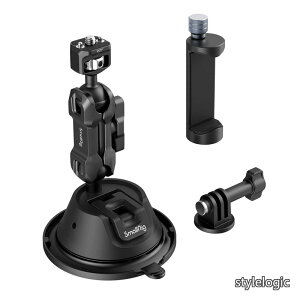 �y���������z�ԍڃJ�����}�E���g �z�Վ� �X�}�z�p�n���h���p�N�����v�t�� GoPro 11 / 10 / 9 / 8 / 7�Ή��ADJI Osmo Action / Action2�Ή� �AOsmo Pocket/Pocket 2�Ή� 360°��] �A���~������ �ԍڃz���_�[ �E�F