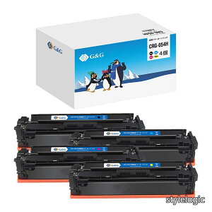 �y���������zG&G CRG-054H 4�F�Z�b�g �L���m�� �݊��g�i�[ (CRG-054HBLK CRG-054HCYN CRG-054HMAG CRG-054HYEL) ��e�� �Ή��@��:LBP621C LBP622C MF642Cdw MF644Cdw