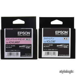 �y���������zEPSON �����C���N�J�[�g���b�W ICVLM97 �r�r�b�h���C�g�}�[���^ + �����C���N�J�[�g���b�W ICLC97 ���C�g�V�A��