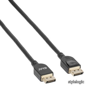 �y���������zDisplayPort 1.4 HBR3 (High Bit Rate 3) 8K 60Hz Male/Male 3m 28AWG �f�B�X�v���C VESA�F�� �P�[�u�� Cable (CAC-1060)
