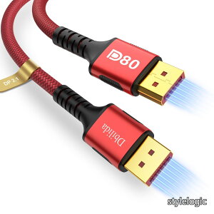 �y���������z2.1 �P�[�u�� 5M�A80Gbps 8K@240Hz 4K@540Hz 360Hz 240Hz�A�_�C�i�~�b�NHDR HDCP2.2 / DSC 1.2a �Ή� FreeSync�Ή��Q�[���j�^5090 7900XTX�AS1334�ƌ݊�������