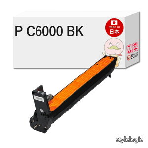 �y���������zRICOH (���R�[)�p P C6000 BK ���T�C�N���h���� �u���b�N (��) 1�{ RICOH �h�������j�b�g �u���b�N P C6000 514487 PC6000 RICOH P C6000L / RICOH P C6010 / RICOH P C6020