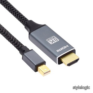 �y���������zMini DP DisplayPort 1.4�\�[�X����HDMI 2.0�f�B�X�v���C 8K 60hz UHD 4K Mini-DP - HDMI �I�X���j�^�[�P�[�u���B