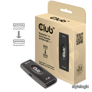 �y���������zDisplayPort1.4 �A�N�e�B�u ���s�[�^�[ 4K120Hz HBR3 ���X/���X �ő�20m���� (CAC-1007)