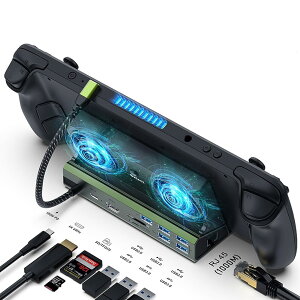 �y�܂Ƃߔ����ōő�1000�~OFF�N�[�|��!�z�y���������zXBOX ALLY/ROG XBOX ALLY X �h�b�N Tomistan�y�V�o��10in1�|�[�g&���M�t�@��*2�Ή��zSteam deck/Oled/���^Switch/EL�h�b�N HDMI 2.0 4K 60HZ /1080P 1000?bps USB 3.0×3 100