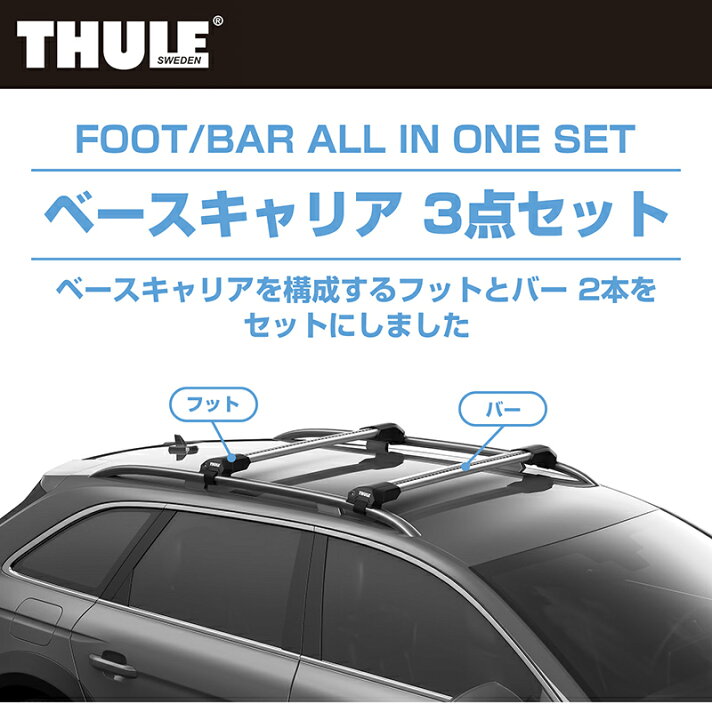 楽天市場】【送料無料】THULE スーリー CITROEN シトロエン ベルランゴ 