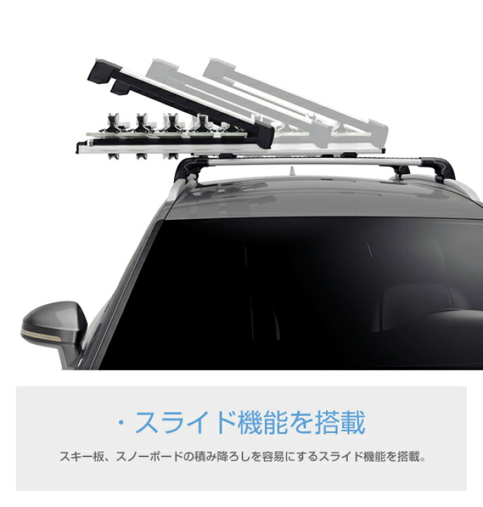 楽天市場】【送料無料】Thule（スーリー） スキー板・スノーボード用 