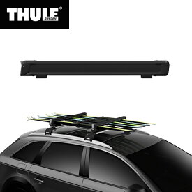 【送料無料】Thule（スーリー） スキー板・スノーボード用キャリア SnowPack（スノーパック） ブラック 7326B TH7326B スキーキャリア 自動車用 車載 屋根 ルーフ 運搬 積載