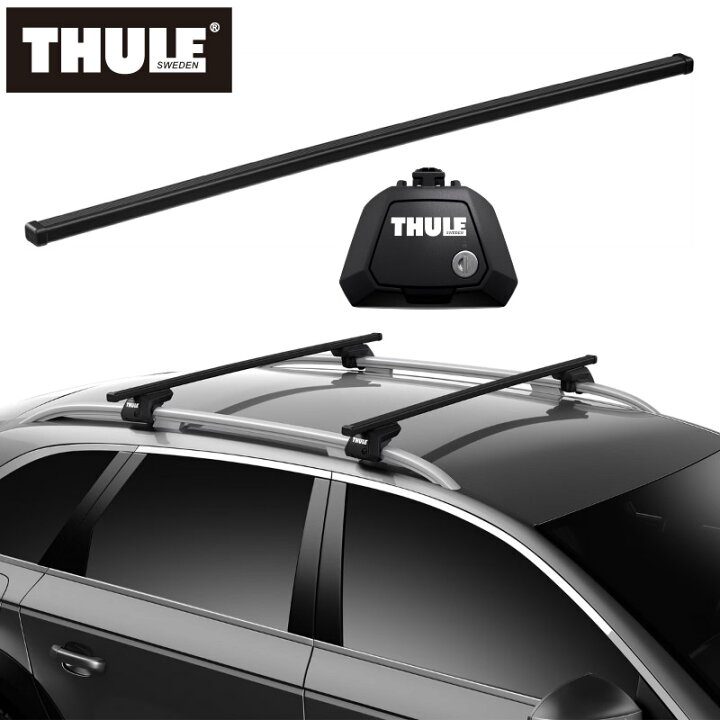 楽天市場】【送料無料】THULE スーリー RAV4（5ドア ルーフレール付き 