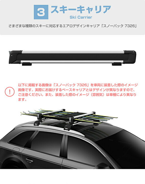 楽天市場】【送料無料】THULE スーリー 150系 ランドクルーザープラド 