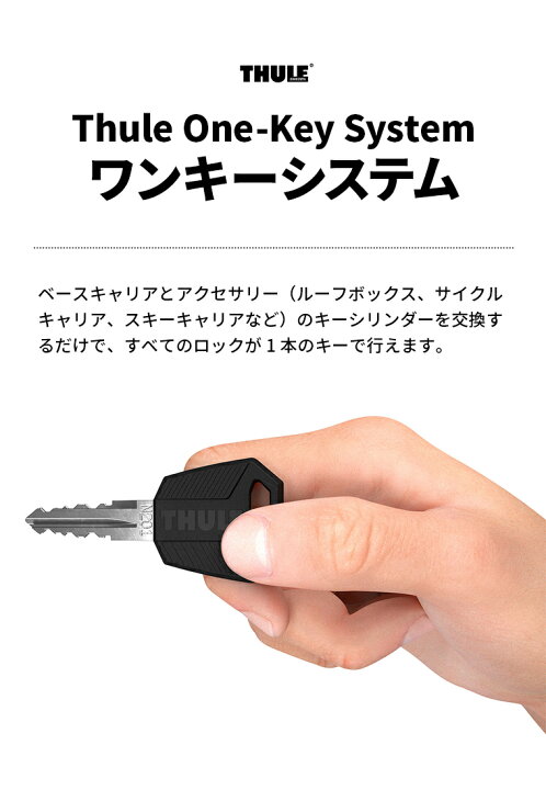 パサート2015年式 THULEールーフキャリア 約10回ほど使用 盗難防止用鍵あり