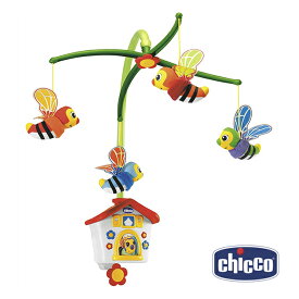 【送料無料※沖縄除く】Chicco BEE HIVE COT MOBILE オルゴールメリーモビール 心地良い音楽と蜜蜂が回るベビー用モビール 輸入玩具/出産祝い/おもちゃ【あす楽15時まで】【楽ギフ_包装】