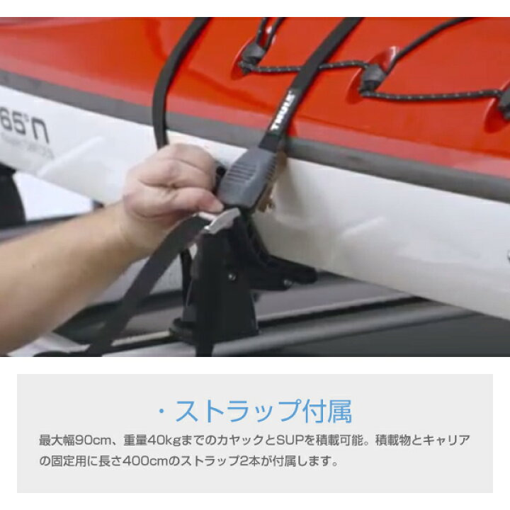 楽天市場】【送料無料】Thule（スーリー） カヤック/SUP用キャリア 