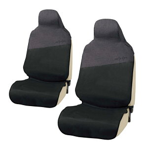 【レビュー特典あり】シートカバー 防水 汎用 車用 クロスギア フロント2席セット 座席カバー カーシートカバー ベンチシート アウトドア 軽自動車 簡単取付け 汚れ防止 子供 ペット用 ヤリ