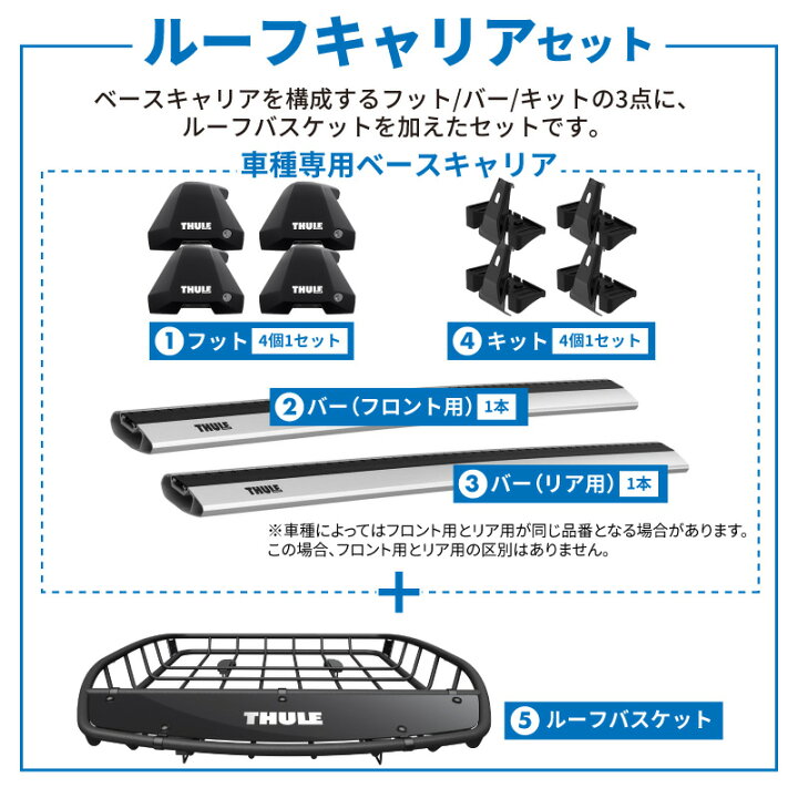 楽天市場】【送料無料※沖縄・離島部除く】THULE スーリー ハイラックス 