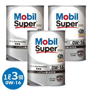 yꏜzGWIC 3Zbg  nCubh ȔR Mobil [r X[p[ 3000 SAE 0W - 16 APISP ILSACGF-6B 1L 117667