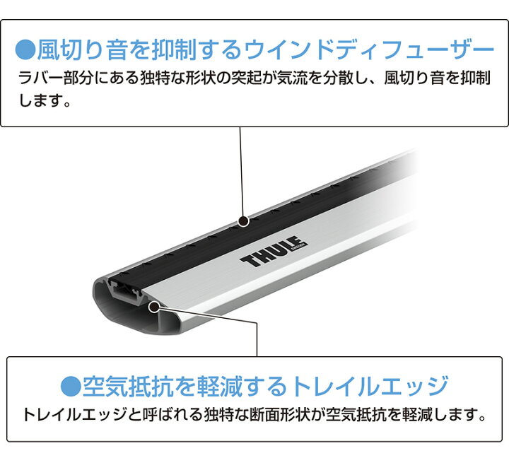 楽天市場】【送料無料】THULE スーリー エクストレイル T32 