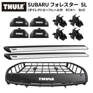 �y��������������E�����������zTHULE �X�[���[ �X�o�� SL �t�H���X�^�[�i�_�C���N�g���[�t���[���t�� R7/4�` SL#�j��p�x�[�X�L�����A�i�t�b�g7106+�E�C���O�o�[ EVO7112+�L�b�g6174�j+ ���[�t�o�X