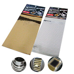 yǐՉ\[ւőzLLV[ 10×25cm Vo[/S[h t[Jbg V[ XebJ[ JbgV[g ԓ X}z fR[V Ob^[  Wf DIY 