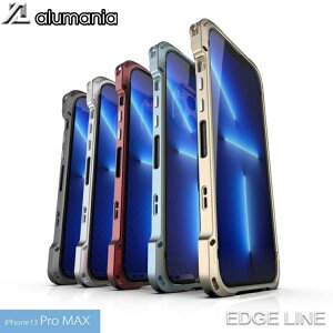 �A���}�j�A �G�b�W���C�� iPhone 13 Pro Max �P�[�X �A���~���o�� �o���p�[ �A�C�t�H��13�v���}�b�N�X �ی�J�o�[ Alumania EDGE LINE �A�b�v�� Apple