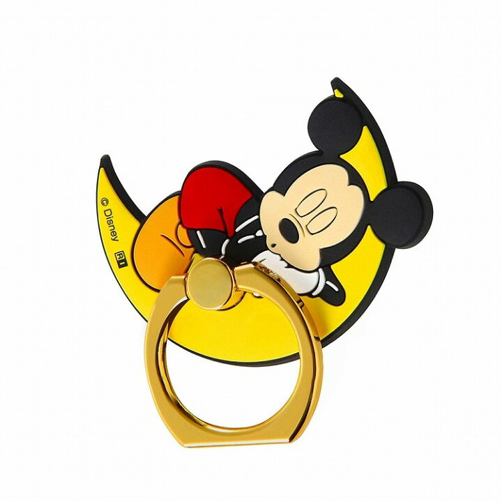 楽天市場 スマホリングホルダー ディズニーやわらかリング おやすみミッキーほかミニー プー トゥイ ティー やわらかい素材で端末背面がガラスでも曲面ラウンドでも貼れる Iphone Xperia Galaxyなど機種を問わず使えるスマートフォンホルダーリング 360度回転で