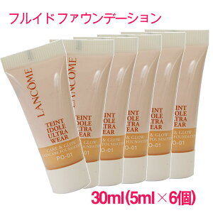 ysAizR ^Ch Eg EFA PA Ah OE #PO-01 30ml(5ml×6) / LANCOME TEINT IDOLE ULTRA WEAR CARE & GLOW (Ȃ) 10004670 TvTCY  Tv ~jTCY g