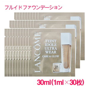 �y���s�A���i�z�����R�� �^���C�h�� �E���g�� �E�F�A �P�A �A���h �O���E #PO-01 30ml(1ml×30��) / LANCOME TEINT IDOLE ULTRA WEAR CARE & GLOW 10004864 �T���v���T�C�Y ������ �T���v�� �~�j�T�C�Y �g���x�� ��