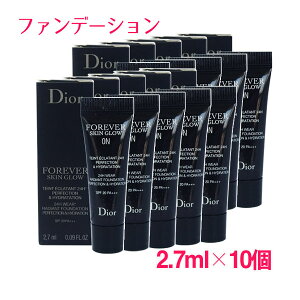 �y���s�A���i�z �f�B�I�[�� �f�B�I�[���X�L�� �t�H�[�G���@�[ �t���C�h �O���E SPF20 PA+++ #0N 27ml(2.7ml×10��) /DIOR Forever Skin Glow Radiant Foundation (SPF 20/PA+++) 10003629 �T���v���T�C�Y ������ �~�j�T�C