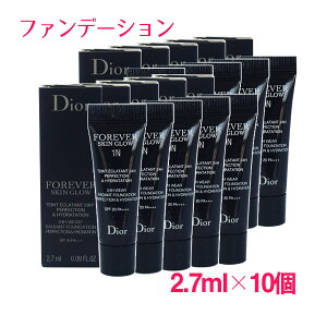 ysAiz fBI[ V fBI[XL tH[G@[ tCh OE #1N 27ml(2.7ml×10) /DIOR Forever Skin Glow Radiant Foundation (SPF 20/PA+++) 10003630 TvTCY  ~jTCY g