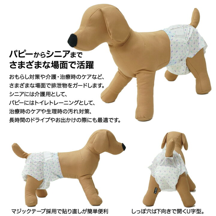 楽天市場 ペットの紙おむつ1箱 ペット 犬 おむつ 犬用 オス オムツ 犬オムツ ペットオムツ 犬用オムツ 犬用おむつ 犬おむつ 紙オムツ 小型犬 紙おむつ テープ 生理 ペット用紙おむつ ペットおむつ ペットシーツ専門店スタイルプラス